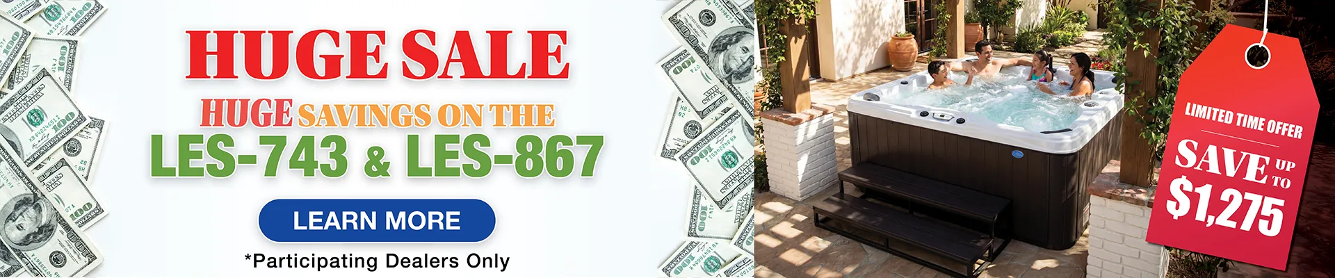 Calspas hot tub being used in a family setting - Schenectady